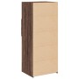 Aparador alto madera de ingeniería marrón roble 50x42,5x124 cm de , Aparadores - Ref: Foro24-846179, Precio: 96,05 €, Descuen...