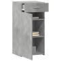 Engineered wood sideboard in concrete gray, 45x42.5x93 cm by , Sideboards - Ref: Foro24-846288, Price: 77,21 €, Discount: %