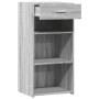 Aparador madera de ingeniería gris Sonoma 45x42,5x93 cm de , Aparadores - Ref: Foro24-846325, Precio: 60,05 €, Descuento: %