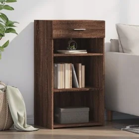 Engineered wood brown oak sideboard 50x42.5x93 cm by , Sideboards - Ref: Foro24-846333, Price: 64,82 €, Discount: %