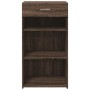 Engineered wood brown oak sideboard 50x42.5x93 cm by , Sideboards - Ref: Foro24-846333, Price: 65,64 €, Discount: %