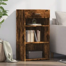 Rauchiger Eichenfurnier-Holzschrank 50x42,5x93 cm von , Sideboards - Ref: Foro24-846331, Preis: 62,93 €, Rabatt: %