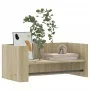 Engineered oak Sonoma wall shelf 70.5x35x30.5 cm by , Shelves and shelves - Ref: Foro24-848453, Price: 34,70 €, Discount: %