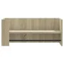 Wandregal aus Sonoma-Eichenfurnierholz 70,5x35x30,5 cm von , Regale und Regale - Ref: Foro24-848453, Preis: 34,67 €, Rabatt: %