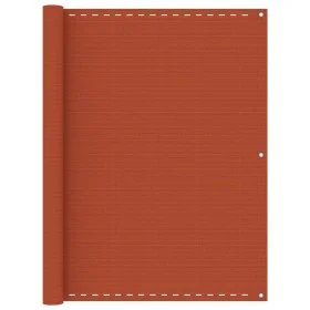 Orange HDPE balcony awning 120x400 cm by vidaXL, Umbrellas - Ref: Foro24-311025, Price: 19,06 €, Discount: %