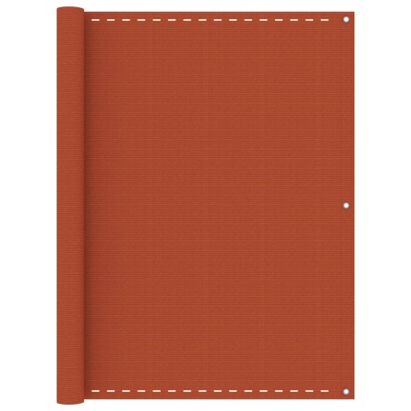 Orange HDPE balcony awning 120x400 cm by vidaXL, Umbrellas - Ref: Foro24-311025, Price: 19,36 €, Discount: %
