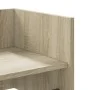 Engineered oak Sonoma wall shelf 70.5x35x30.5 cm by , Shelves and shelves - Ref: Foro24-848453, Price: 34,70 €, Discount: %