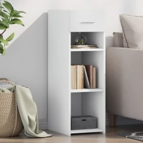 Engineered wood white sideboard 30x42.5x93 cm by , Sideboards - Ref: Foro24-846306, Price: 52,94 €, Discount: %