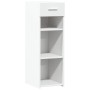 Engineered wood white sideboard 30x42.5x93 cm by , Sideboards - Ref: Foro24-846306, Price: 54,10 €, Discount: %
