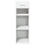 Engineered wood white sideboard 30x42.5x93 cm by , Sideboards - Ref: Foro24-846306, Price: 54,10 €, Discount: %