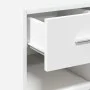 Engineered wood white sideboard 30x42.5x93 cm by , Sideboards - Ref: Foro24-846306, Price: 52,94 €, Discount: %