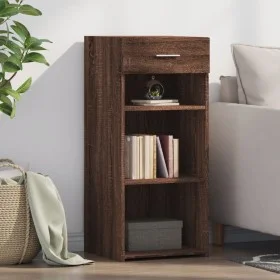 Engineered wood sideboard in brown oak, 40x42.5x93 cm by , Sideboards - Ref: Foro24-846319, Price: 67,12 €, Discount: %