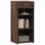 Aparador de madera de ingeniería roble marrón 40x42,5x93 cm de , Aparadores - Ref: Foro24-846319, Precio: 70,28 €