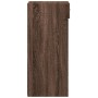 Engineered wood sideboard in brown oak, 40x42.5x93 cm by , Sideboards - Ref: Foro24-846319, Price: 68,12 €, Discount: %