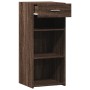 Ingenieurholz-Sideboard in brauner Eiche, 40x42,5x93 cm. von , Sideboards - Ref: Foro24-846319, Preis: 68,12 €, Rabatt: %