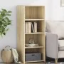 Engineered wood high sideboard in Sonoma oak 50x41x124 cm by , Sideboards - Ref: Foro24-846399, Price: 79,30 €, Discount: %