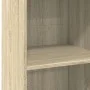 Engineered wood high sideboard in Sonoma oak 50x41x124 cm by , Sideboards - Ref: Foro24-846399, Price: 79,30 €, Discount: %