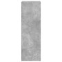 Tall engineered wood sideboard in gray concrete 50x41x124 cm by , Sideboards - Ref: Foro24-846400, Price: 74,38 €, Discount: %