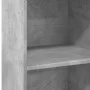 Tall engineered wood sideboard in gray concrete 50x41x124 cm by , Sideboards - Ref: Foro24-846400, Price: 73,33 €, Discount: %