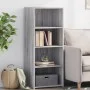 Tall Sonoma Gray Engineered Wood Sideboard 50x41x124 cm by , Sideboards - Ref: Foro24-846402, Price: 70,64 €, Discount: %
