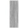 Aparador alto madera de ingeniería gris Sonoma 50x41x124 cm de , Aparadores - Ref: Foro24-846402, Precio: 73,74 €