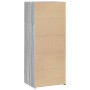 Aparador alto madera de ingeniería gris Sonoma 50x41x124 cm de , Aparadores - Ref: Foro24-846402, Precio: 73,74 €
