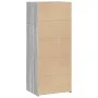 Tall Sonoma Gray Engineered Wood Sideboard 50x41x124 cm by , Sideboards - Ref: Foro24-846402, Price: 70,64 €, Discount: %