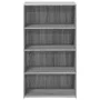 Hoher Schrank aus Sonoma-Eichenholzimitat 70x41x124 cm von , Sideboards - Ref: Foro24-846409, Preis: 90,17 €, Rabatt: %