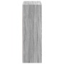 Tall Sonoma Gray Engineered Wood Sideboard 70x41x124 cm by , Sideboards - Ref: Foro24-846409, Price: 91,62 €, Discount: %