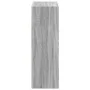 Tall Sonoma Gray Engineered Wood Sideboard 70x41x124 cm by , Sideboards - Ref: Foro24-846409, Price: 90,21 €, Discount: %