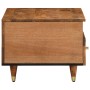 Solid mango wood coffee table 80x54x40 cm by , Coffee table - Ref: Foro24-358297, Price: 92,18 €, Discount: %