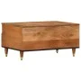 Solid mango wood coffee table 80x54x40 cm by , Coffee table - Ref: Foro24-358297, Price: 91,37 €, Discount: %