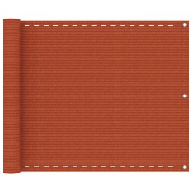 Toldo para balcón HDPE azul 75x600 cm de vidaXL, Sombrillas - Ref: Foro24-311019, Precio: 21,90 €, Descuento: %