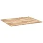 Solid untreated acacia wood desktop board 100x80x2 cm by , Desk accessories and products - Ref: Foro24-3279732, Price: 101,10...