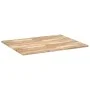 Solid untreated acacia wood desktop board 100x80x2 cm by , Desk accessories and products - Ref: Foro24-3279732, Price: 101,10...