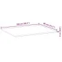 Solid untreated acacia wood desktop board 100x80x2 cm by , Desk accessories and products - Ref: Foro24-3279732, Price: 101,10...
