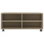 TV-Schrank mit Rädern aus eichenfarbenem Sperrholz, 90 x 35 x 35 cm von vidaXL, TV-Möbel - Ref: Foro24-800183, Preis: 62,23 €...