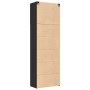 Tall black engineered wood sideboard 80x42.5x249 cm by , Sideboards - Ref: Foro24-3281365, Price: 281,63 €, Discount: %