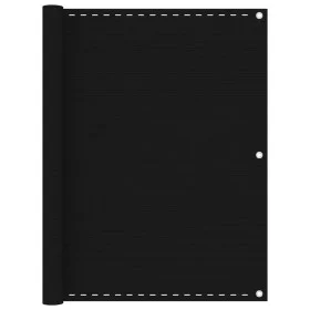 Black HDPE balcony awning 120x500 cm by vidaXL, Umbrellas - Ref: Foro24-311038, Price: 22,61 €, Discount: %