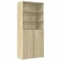 Hoher Schrank aus Sonoma-Eichen-Ingenieurholz 80x42,5x249 cm. von , Sideboards - Ref: Foro24-3281359, Preis: 258,67 €, Rabatt: %