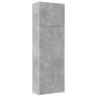 Tall engineered wood sideboard in gray concrete 80x42.5x249 cm by , Sideboards - Ref: Foro24-3281367, Price: 264,74 €, Discou...