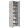 Tall engineered wood sideboard in gray concrete 80x42.5x249 cm by , Sideboards - Ref: Foro24-3281367, Price: 263,80 €, Discou...
