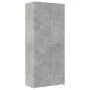 Tall engineered wood sideboard in gray concrete 80x42.5x249 cm by , Sideboards - Ref: Foro24-3281367, Price: 264,74 €, Discou...
