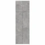 Tall engineered wood sideboard in gray concrete 80x42.5x249 cm by , Sideboards - Ref: Foro24-3281367, Price: 264,74 €, Discou...