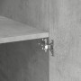 Tall engineered wood sideboard in gray concrete 80x42.5x249 cm by , Sideboards - Ref: Foro24-3281367, Price: 263,80 €, Discou...