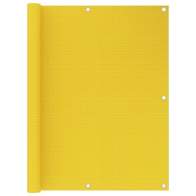 Toldo para balcón HDPE amarillo 120x300 cm de vidaXL, Sombrillas - Ref: Foro24-311000, Precio: 17,22 €, Descuento: %