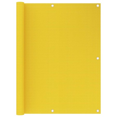 Balcony awning in yellow HDPE 120x300 cm by vidaXL, Umbrellas - Ref: Foro24-311000, Price: 17,22 €, Discount: %