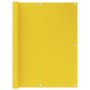 Balcony awning in yellow HDPE 120x300 cm by vidaXL, Umbrellas - Ref: Foro24-311000, Price: 17,22 €, Discount: %