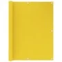 Balcony awning in yellow HDPE 120x300 cm by vidaXL, Umbrellas - Ref: Foro24-311000, Price: 13,65 €, Discount: %