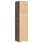Aparador de madera de ingeniería marrón roble 45x42,5x185 cm de , Aparadores - Ref: Foro24-3281454, Precio: 129,08 €, Descuen...